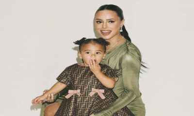 Mavie, filha de Neymar e Bruna Biancardi, brilha com look de grife no leilão beneficente